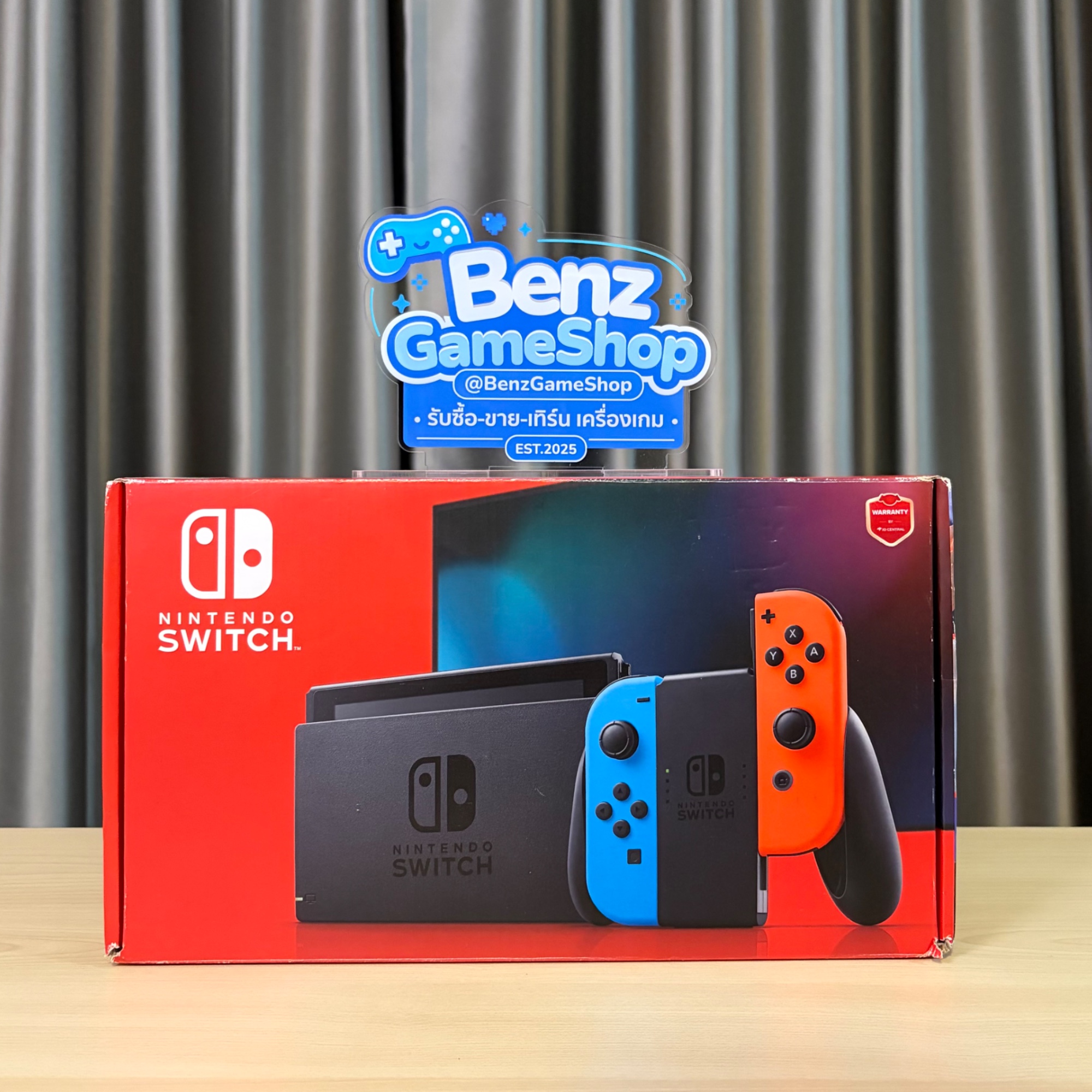 Nintendo Switch V2 Neon แดง-น้ำเงิน