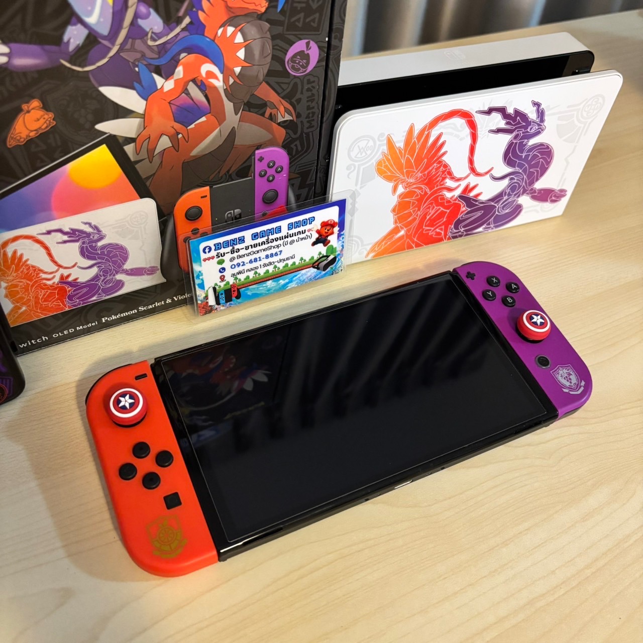 Switch OLED ลาย Pokémon Scarlet & Violet