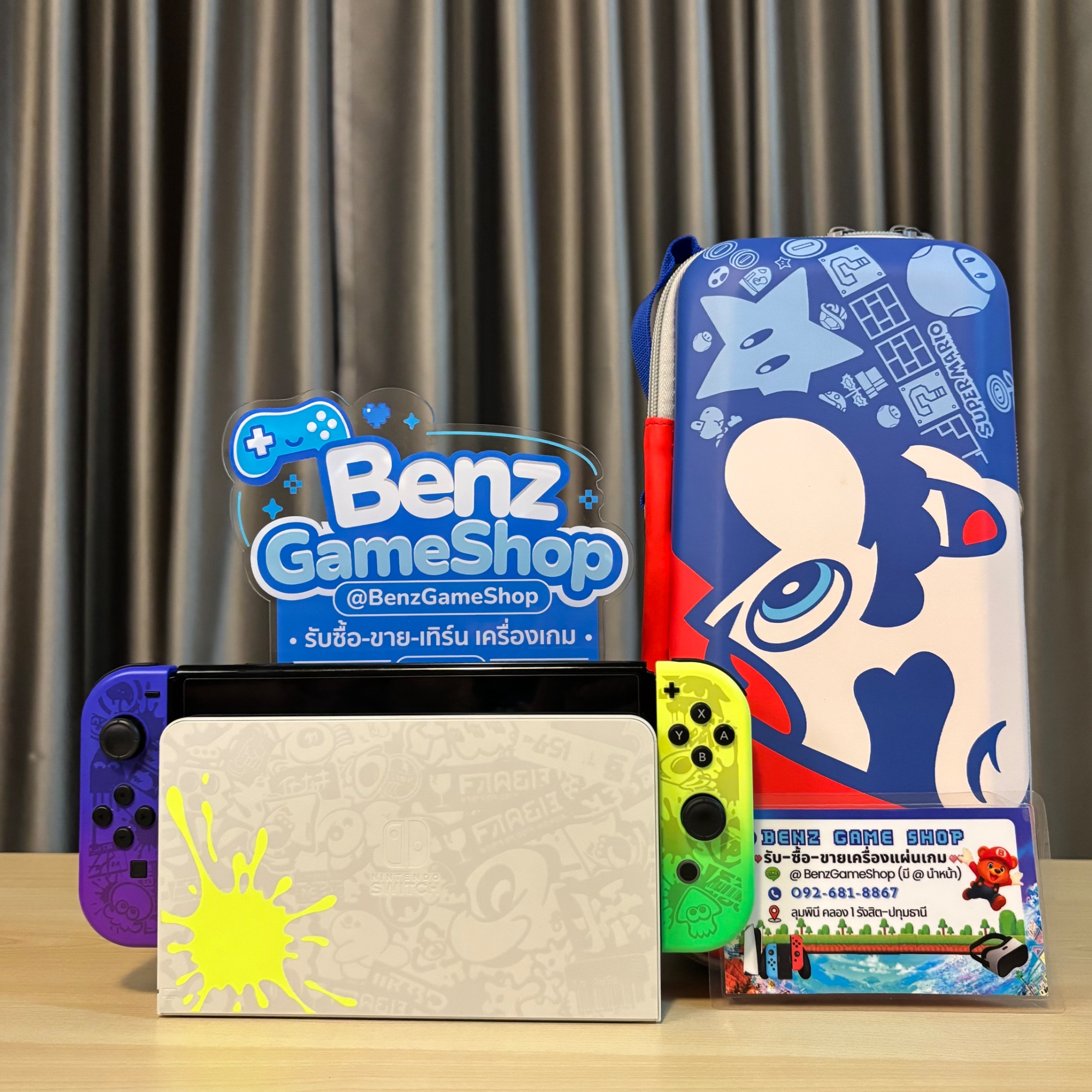 Nintendo Switch OLED รุ่นพิเศษ Splatoon 3 Edition (มือสอง)