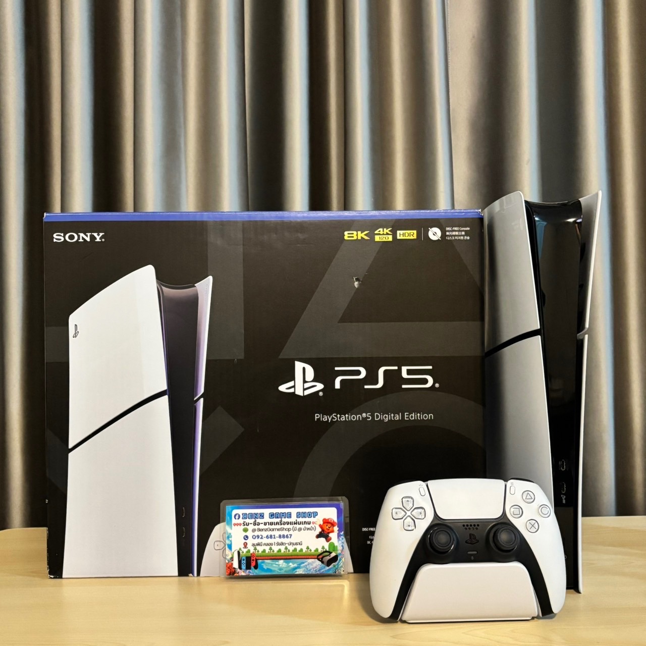 PS 5 Slim Digital มีเกมในเครื่อง 20เกม+