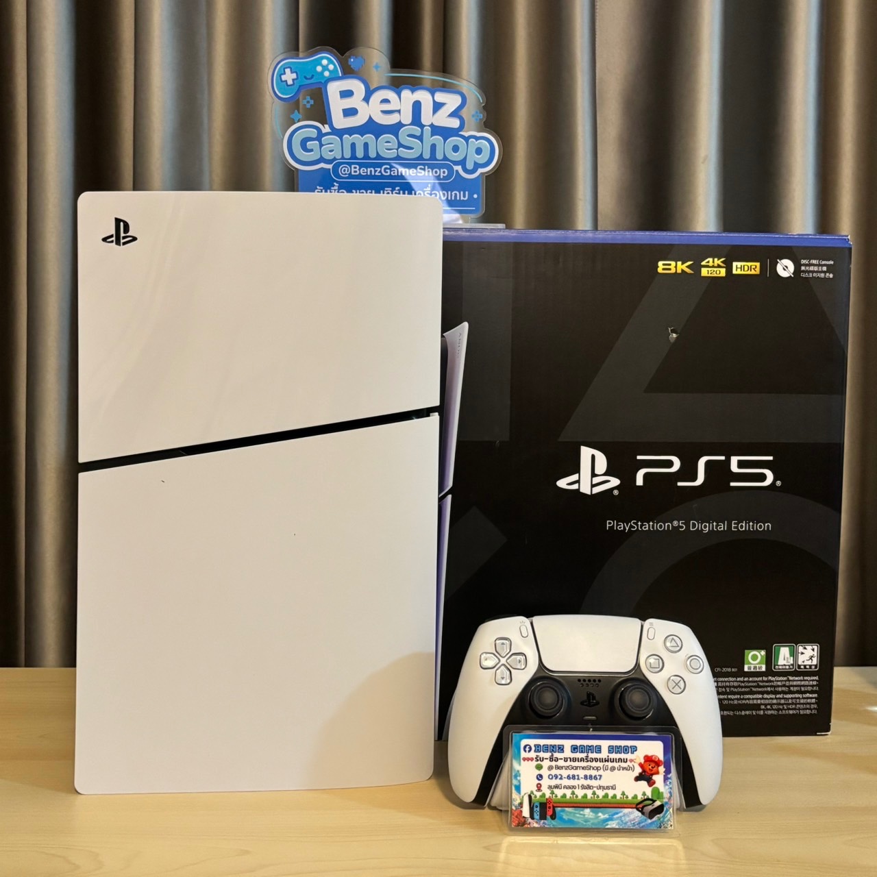 PS 5 Slim Digital มีเกมในเครื่อง 20เกม+