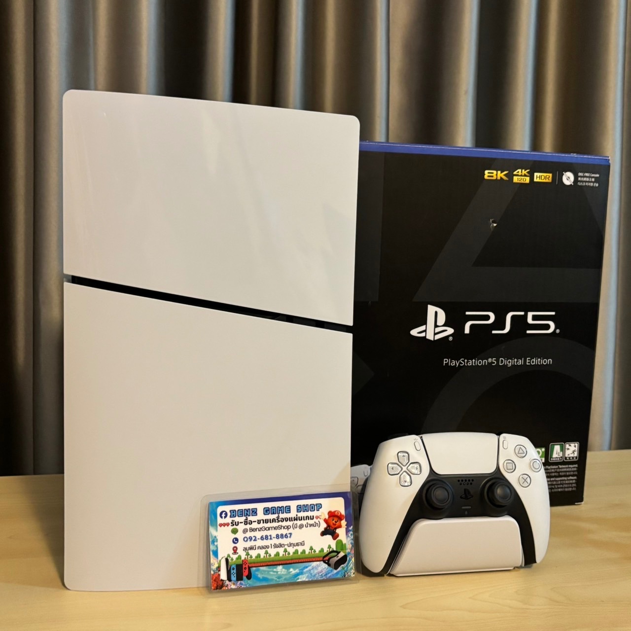 PS 5 Slim Digital มีเกมในเครื่อง 20เกม+