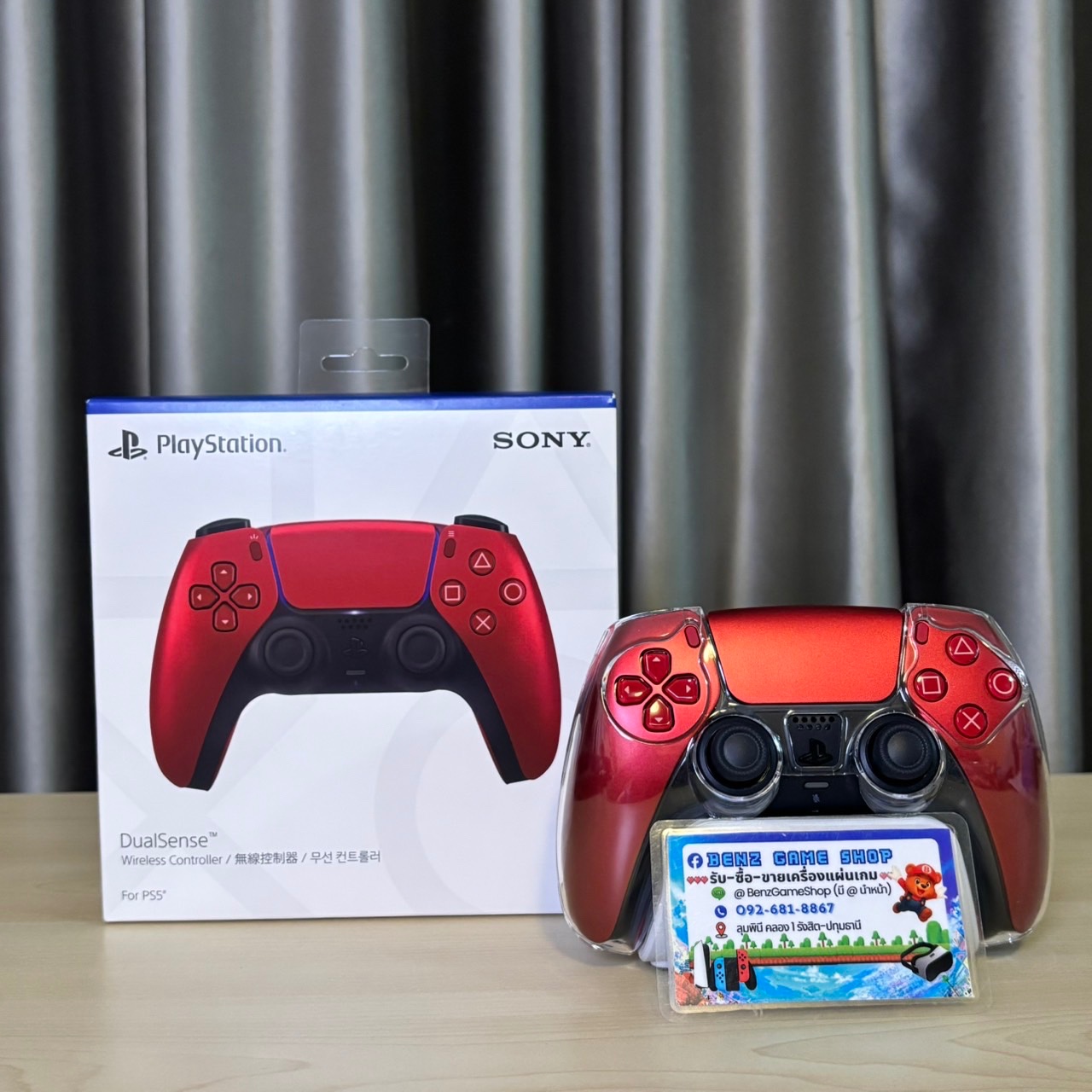 จอย DualSense PS5 สี Volcanic Red (แอง) — ประกันศูนย์เหลือ