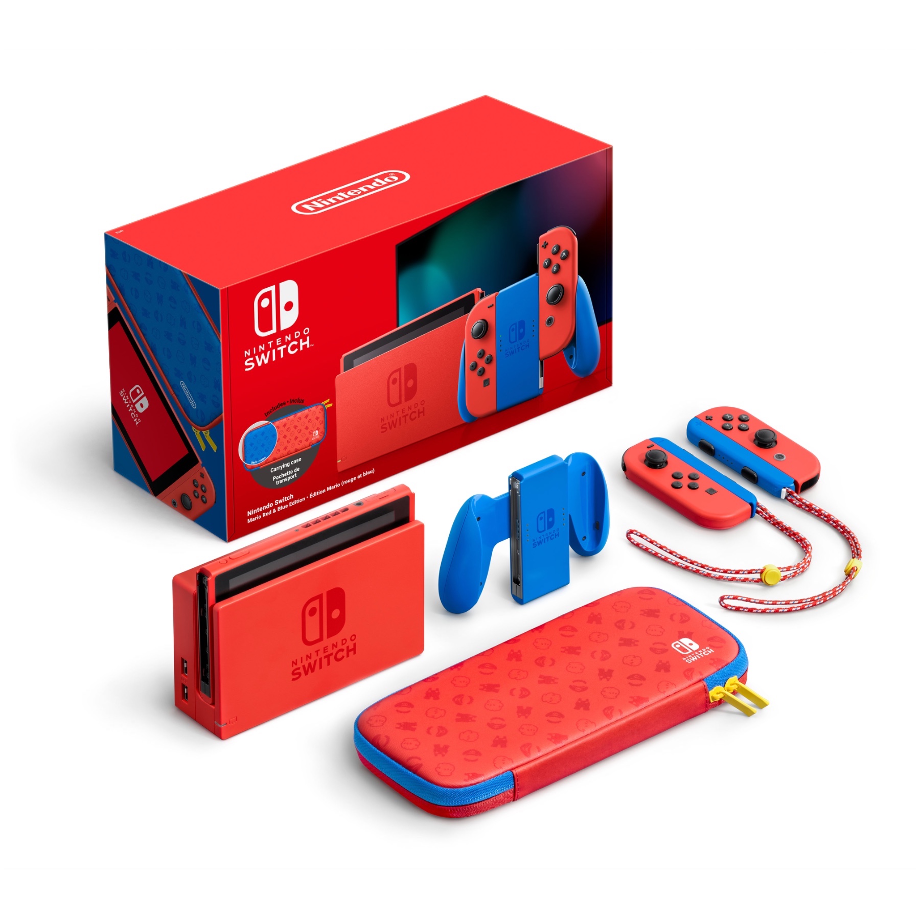 Nintendo Switch รุ่นพิเศษ Mario Red & Blue Edition (มือสอง)