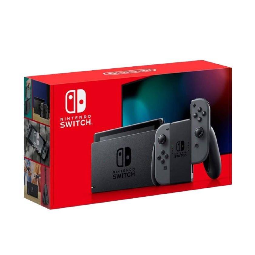 Nintendo Switch V2 สีเทา ครบกล่อง (มือสอง)